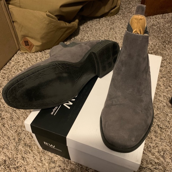 RW by Robert Wayne charcoal Chelsea Boot